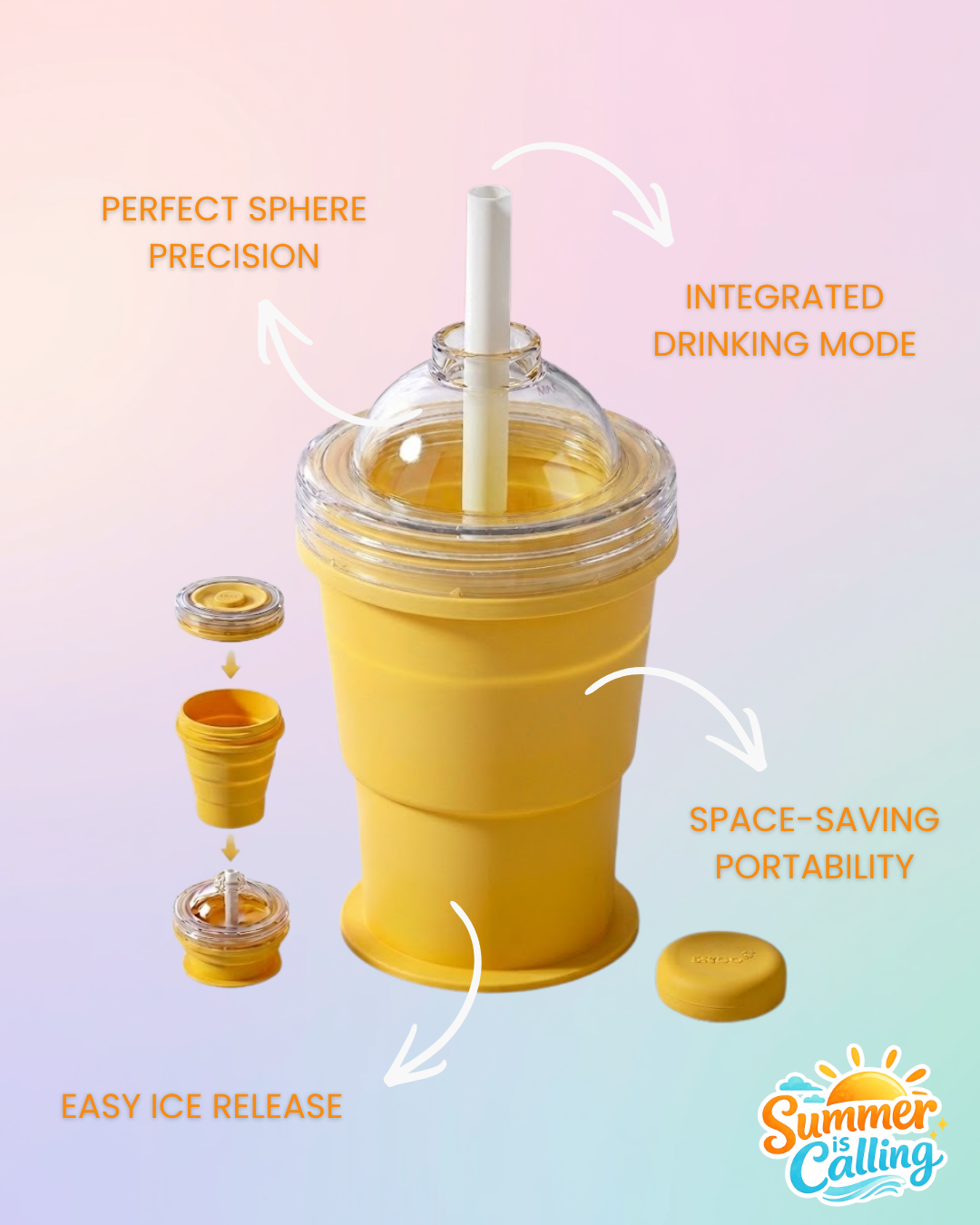 FrostDisk - Foldable Ice Cup